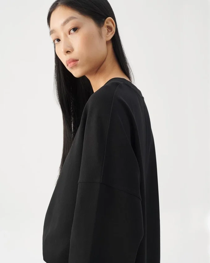 Boxig långärmad T-shirt W