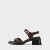 Ines sandaler med klack