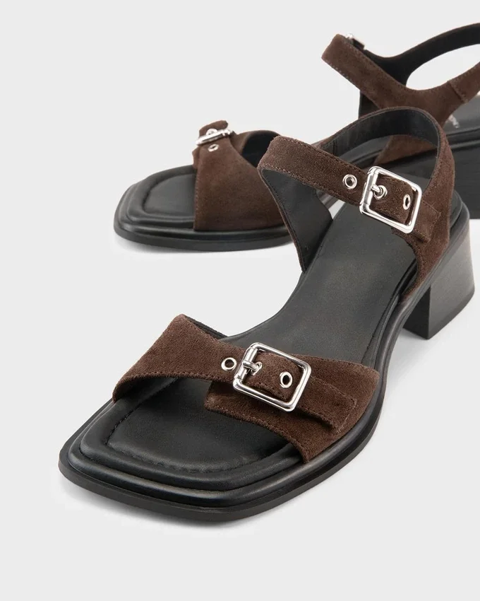 Ines sandaler med klack